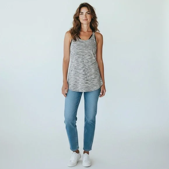 Lululemon Patterned Tank Top Size 8 - Picture 1 of 4